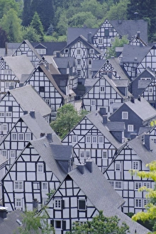 German Towns To Visit Prints: Old town, Freudenberg