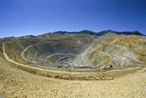 Utah Travel Photography Prints: Open pit mine