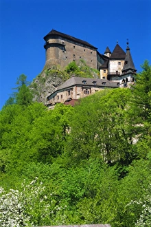 Historical Castles In Europe Prints: Orava Castle