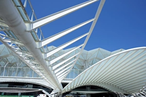 Lisbon Railway Station Prints: Oriente train station