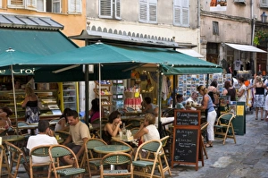 France Tourism Destinations Prints: Outdoor caf??