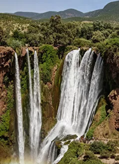Beni Mellal Collection: Ouzoud Falls, waterfall near the Middle Atlas village of Tanaghmeilt, Azilal Province