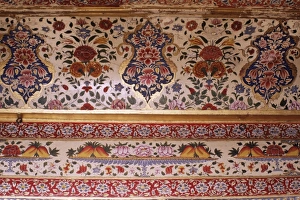 Print of Sultan Mahal ceiling detail