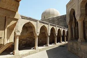 Azerbaijan Prints: Print of The Palace of the Shirvanshahs in Baku, Azerbaijan