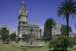 Montevideo Cityscape Prints: Palacio Salvo