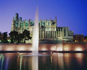 Palma Cathedral Print, Mallorca, Spain