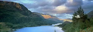 UK Lake Landscapes Prints: Panoramic view of Loch Leven