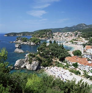 Parga Greece Print - Coastal Townscape