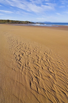 Western Europe Nature Prints: Patterns in the sand at Redpoint sandy beach