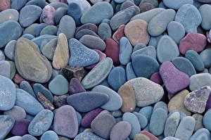 Pebbles at St. Mary Lake Print, Glacier National Park, Montana