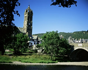 Prints of Peebles, Borders, Scotland, United Kingdom, Europe Scottish Borders Prints: Peebles Scotland Print