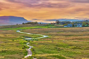 Pen-y-ghent one of the Yorkshire Three Peaks, Ribble Valley, Yorkshire Dales National Park, North Yorkshire, England Pen-y-ghent one of the Yorkshire Three Peaks, Ribble Valley, Yorkshire Dales National Park, North Yorkshire, England