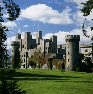 Wales Travel Destination Prints: Penrhyn Castle