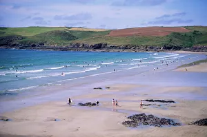Pentire Point Print, Polzeath Coastline, Cornwall