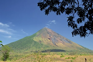 Central America Volcanoes Prints: The perfect cone of Volcan Concepcion