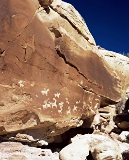 Ancient Petroglyphs Prints: Petroglyphs