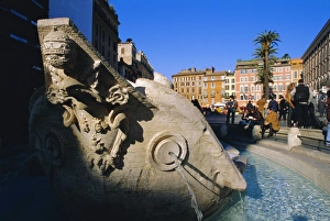 Italian Piazzas To Visit Prints: Piazza di Spagna