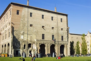European City Locations Prints: Pilotta Palace, Parma, Emilia Romagna, Italy, Europe