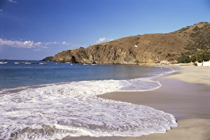 South America Coastline Prints: Playa Manzanillo
