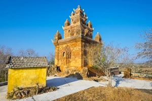 Po Ro Me temple ruins, 17th centrury Cham tower, Ninh Phuoc District, Ninh Thuan Province Po Ro Me temple ruins, 17th centrury Cham tower, Ninh Phuoc District, Ninh Thuan Province