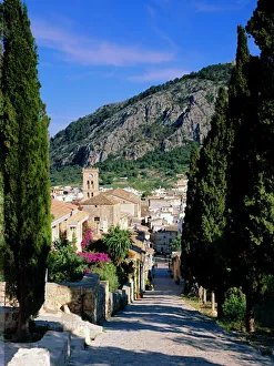 Prints of Pollensa, Mallorca, Balearic Islands, Spain Spain Prints: Pollensa Print - Mallorca Landscape