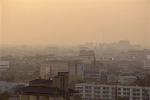 Southeast Asia Skyline Prints: Pollution, Bangkok