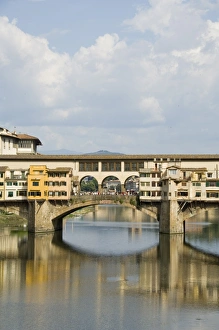 Ponte Vecchio Print - Arno River Bridge in Florence, Italy