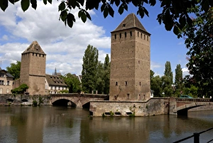 Alsace France Landmarks Prints: Ponts Couverts