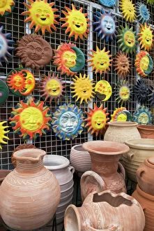 Images Dated 1st April 2007: Pottery souvenirs, Paphos, Cyprus, Europe