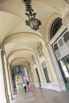 European Union Capital Cities Prints: Praca do Comercio
