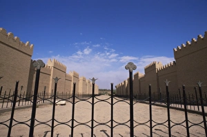 Ancient Mesopotamia Architecture Prints: Processional street
