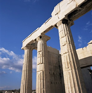 European Historical Sites To Visit Prints: Propylaea columns
