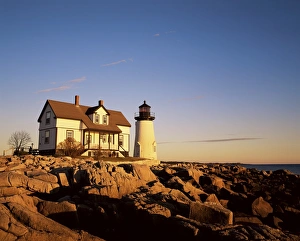 Lighthouse Architecture Prints: Prospect Harbour Point Light