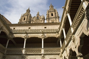 Plaza Mayor Architecture Prints: Public library building