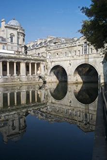 Prints of Pulteney Bridge, Bath, UNESCO World Heritage Site, Avon, England, United Kingdom, Europe Related Prints: Pulteney Bridge Print, UNESCO World Heritage Site