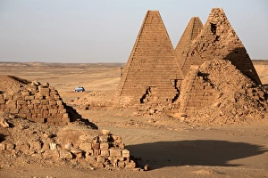 The pyramids at Jebel Barkal