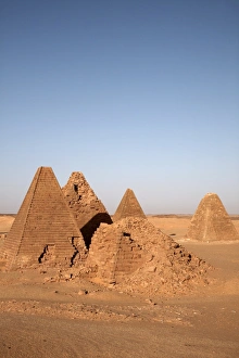 The pyramids at Jebel Barkal