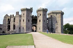 Great Britain Architecture Prints: Raglan Castle