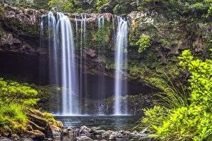 Rainbow Falls, a waterfall at Kerikeri in the Bay of Islands, Northland Region Rainbow Falls, a waterfall at Kerikeri in the Bay of Islands, Northland Region