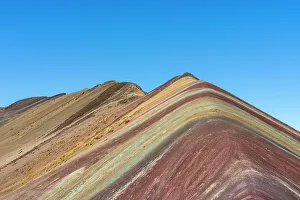 Rainbow Mountain Peru Prints: Rainbow Mountain, Pitumarca District, Cusco (Cuzco) Region, Peru, South America
