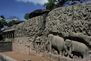 UNESCO World Heritage Site Tamil Nadu Prints: The Five Raths Group