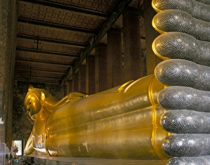 Reclining Buddha Print, Wat Po, Bangkok