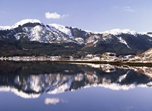 European Union Scenic Views Prints: Reflections on Loch Duich