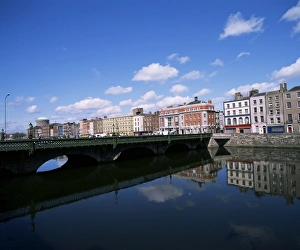 Dublin River Liffey Prints: Reflections in the River Liffey