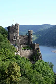 Rheinstein Castle near Trechtingshausen, Rhine Valley, Rhineland-Palatinate Rheinstein Castle near Trechtingshausen, Rhine Valley, Rhineland-Palatinate