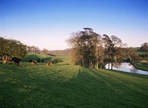 Buckinghamshire Landscape Photography Prints: River Chess from the grounds of Latimer House, Latimer, Buckinghamshire
