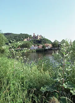 Prints of River Rhine, Germany, Europe River Rhine Prints: River Rhine Print, Germany