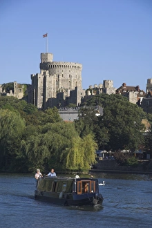 River Thames Print featuring Windsor Castle