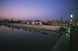River Tigris Print, Baghdad, Iraq