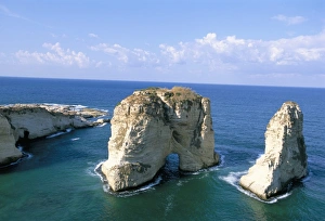 Mediterranean Sea Rock Formations Prints: Rock arches